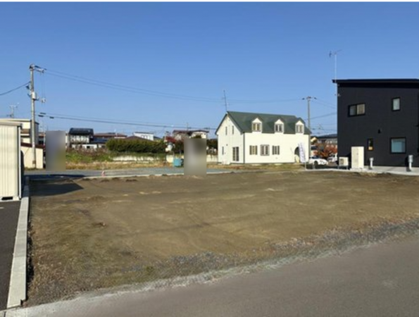 八戸市大字尻内町、土地の外観画像です