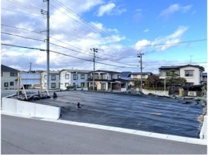 八戸市根城、土地の外観画像です