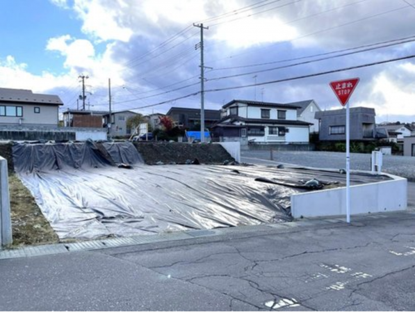 八戸市根城、土地の外観画像です