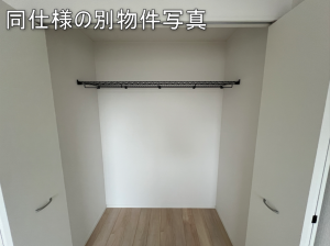 八戸市長者、新築一戸建ての収納画像です