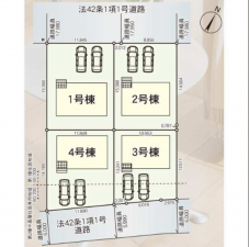 八戸市売市、新築一戸建ての画像です