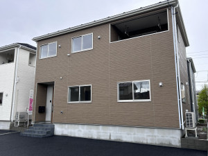 八戸市売市、新築一戸建ての外観画像です