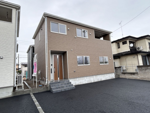 八戸市売市、新築一戸建ての外観画像です