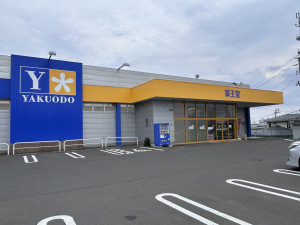 八戸市売市、新築一戸建てのドラッグストア画像です
