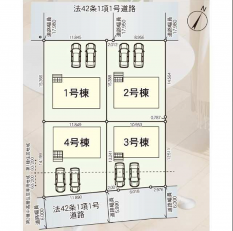 八戸市売市、新築一戸建ての画像です
