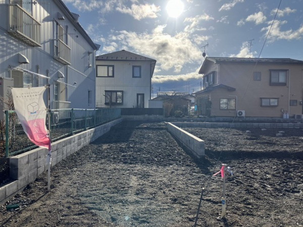 八戸市青葉、新築一戸建ての外観画像です