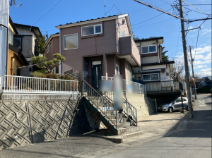 八戸市根城、中古一戸建ての外観画像です