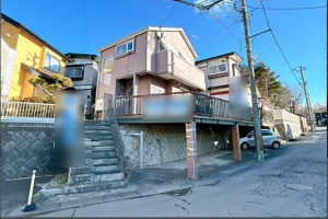八戸市根城、中古一戸建ての外観画像です