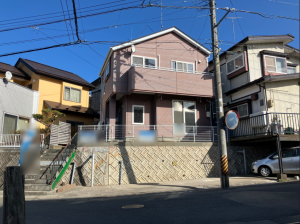 八戸市根城、中古一戸建ての外観画像です