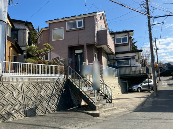 八戸市根城、中古一戸建ての外観画像です