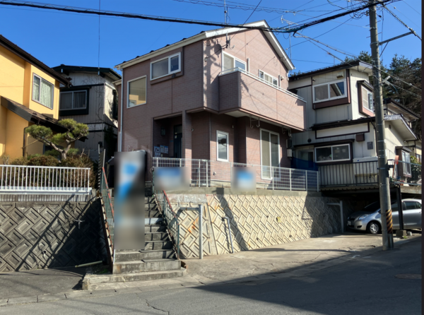 八戸市根城、中古一戸建ての外観画像です