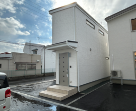 八戸市沼館、新築一戸建ての外観画像です