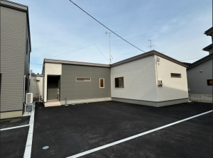 八戸市大字長苗代、新築一戸建ての外観画像です