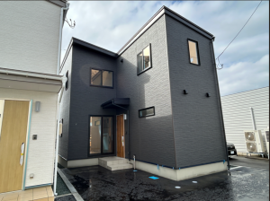 八戸市沼館、新築一戸建ての外観画像です