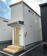 八戸市沼館、新築一戸建ての外観画像です