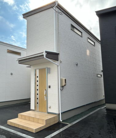 八戸市沼館、新築一戸建ての外観画像です