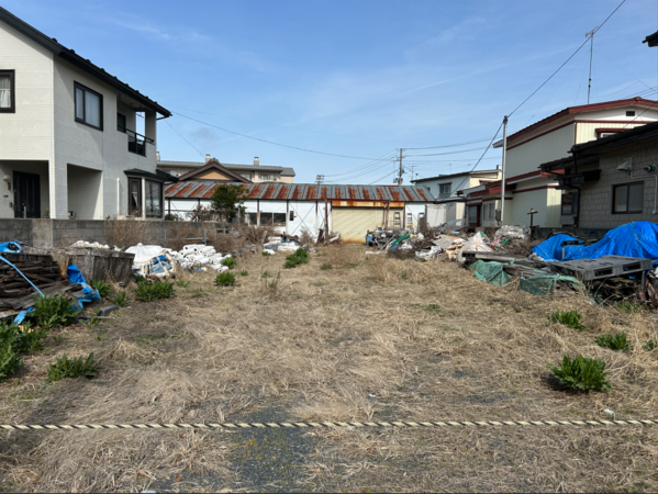 八戸市沼館、土地の外観画像です