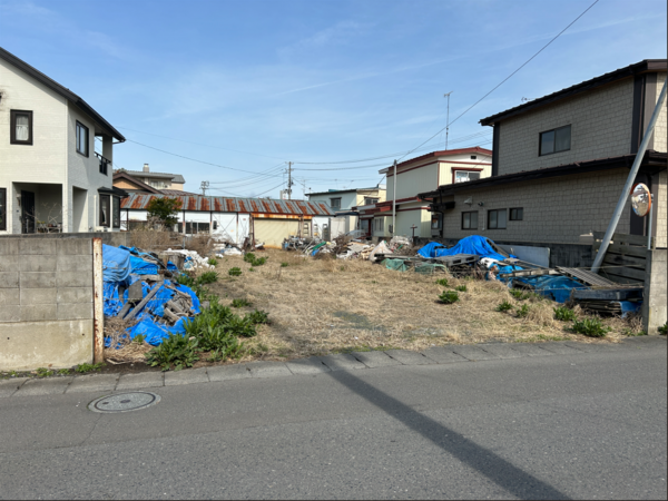 八戸市沼館、土地の外観画像です