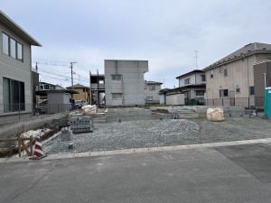 八戸市大字長苗代、新築一戸建ての外観画像です