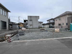 八戸市大字長苗代、新築一戸建ての外観画像です