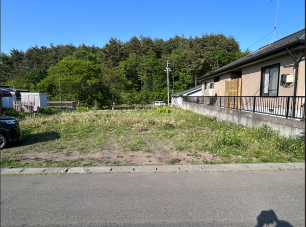 八戸市大字大久保、土地の外観画像です