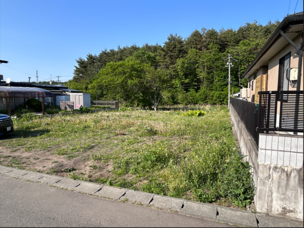 八戸市大字大久保、土地の外観画像です