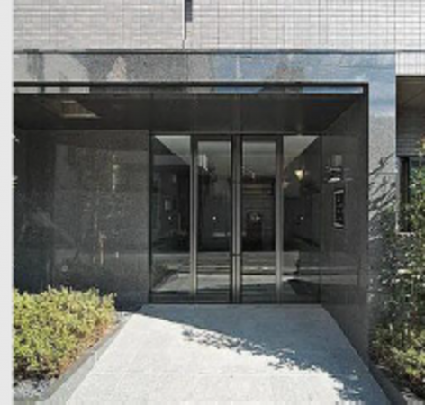 江東区毛利、マンションのエントランス画像です