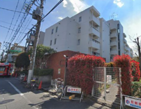 江東区大島、マンションの外観画像です