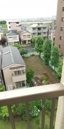 江東区東砂、マンションの周辺の街並み画像です
