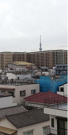江東区東砂、マンションの周辺の街並み画像です