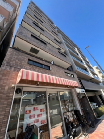 江東区扇橋、マンションの外観画像です