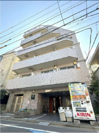 江東区亀戸、マンションの外観画像です
