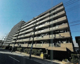 江東区東砂、マンションの外観画像です