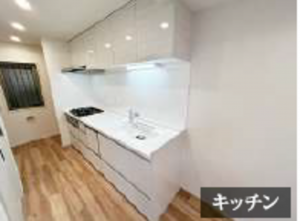 江東区東砂、マンションのキッチン画像です