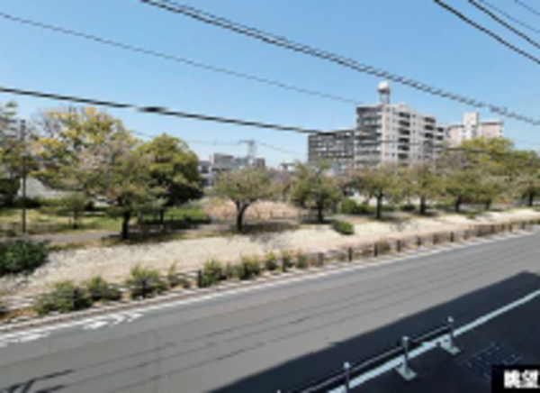 江東区東砂、マンションの周辺の街並み画像です