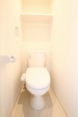 江東区大島、収益物件/アパートのトイレ画像です