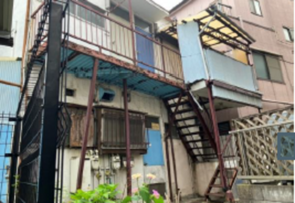 江東区南砂、収益物件/アパートの外観画像です