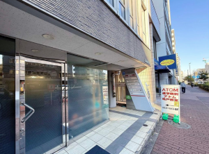 江東区亀戸、収益物件/店舗付住宅の外観画像です