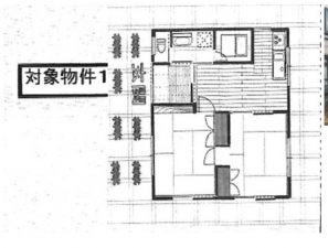 江東区北砂、中古一戸建ての間取り画像です