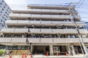 江東区大島、マンションの外観画像です