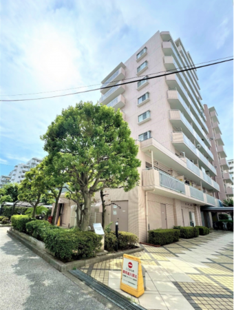 江東区東砂、マンションの外観画像です
