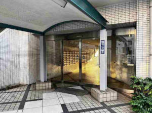 江東区東砂、マンションのエントランス画像です