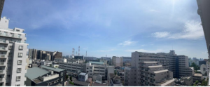 江東区東砂、マンションの周辺の街並み画像です