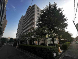 江東区東砂、マンションの外観画像です