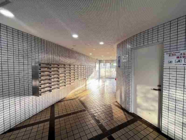 江東区東砂、マンションのエントランス画像です