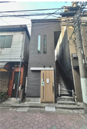 江東区亀戸、収益物件/店舗事務所の外観画像です