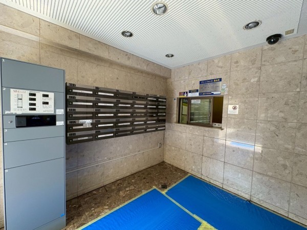 江東区亀戸、マンションのエントランス画像です