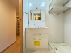 江東区南砂、マンションの洗面画像です