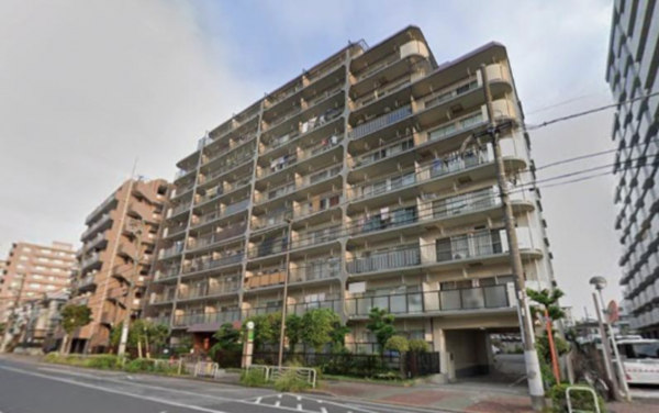 江東区北砂、マンションの外観画像です