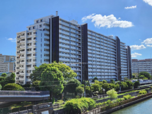 江東区北砂、マンションの外観画像です